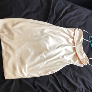 Oh Polly beige special occasion dress